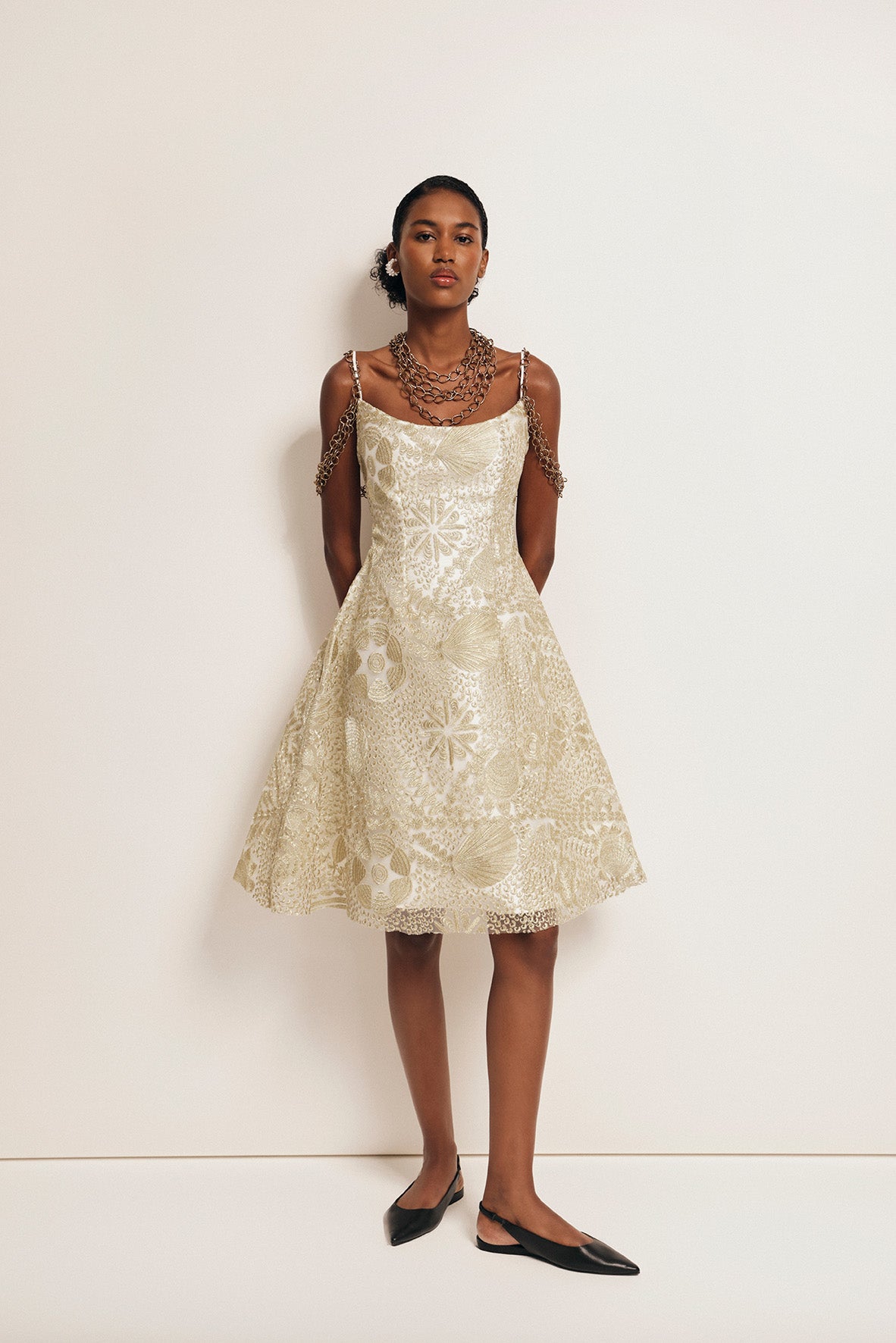 Seashell Midi Dress – Razan Alazzouni