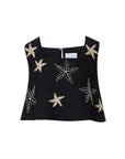 Star Embroidered Top