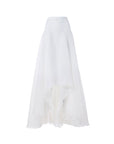 White Flowy Skirt